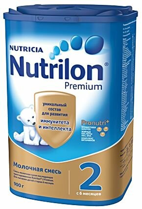 Молочная смесь Nutrilon 2 Premium 800гр 