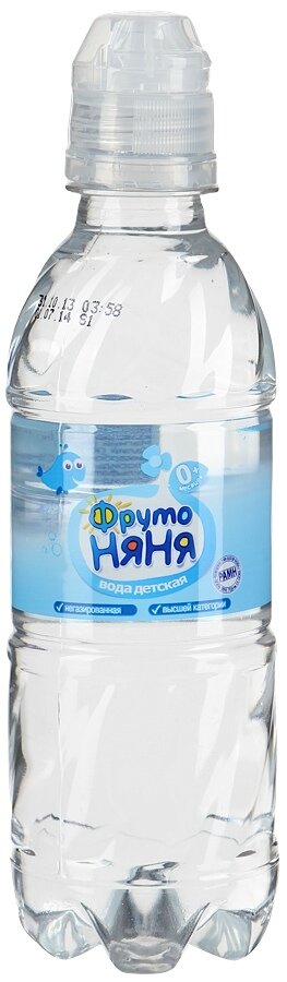 Вода ФрутоНяня питьевая негазированная детская с 0 месяцев 0,33 л 