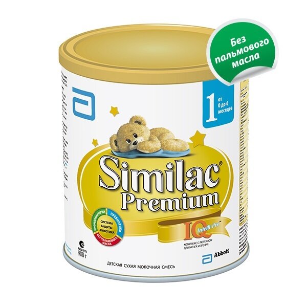 Молочная смесь Similac Премиум 1 0 - 6 мес 400 гр