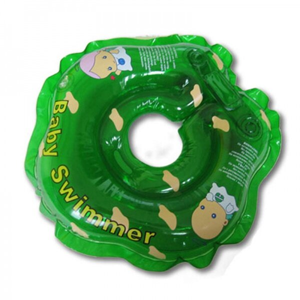 Круг на шею Baby Swimmer, зеленый (полноцвет) с рождения 3-12 кг