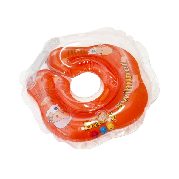 Круг на шею Baby Swimmer, оранжевый (полуцвет) с рождения 3-12 кг
