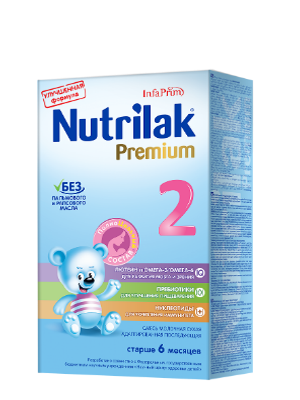 Нутрилак Премиум (Nutrilak Premium) 2 смесь сухая молочная адаптированная послед с 6 до 12 мес, 350