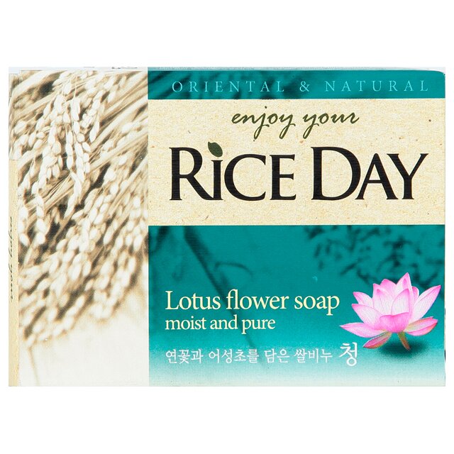 Туалетное мыло CJ LION Rice Day Лотос, 100 гр