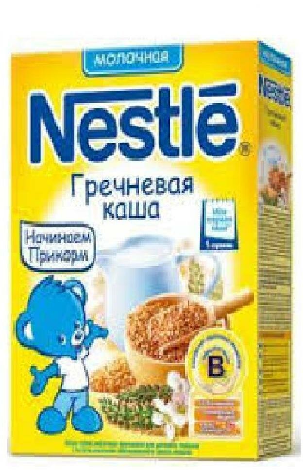 Каша молочная гречневая Nestle, 250г 