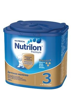 Детское молочко Nutrilon 3 Premium 400гр