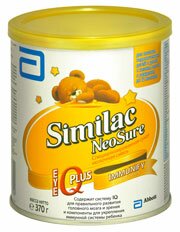 Смесь молочная SIMILAC НеоШур (Similac Neosure) для недоношенных детей, 370 г